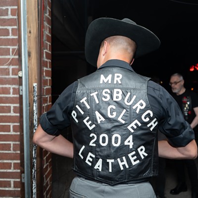 PGH Leather Club and Tammy Resnick meet at P Town Bar