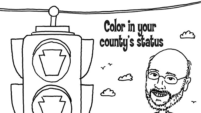 Pittsburgh Pandemic Coloring Page: Green is the New Yellow!
