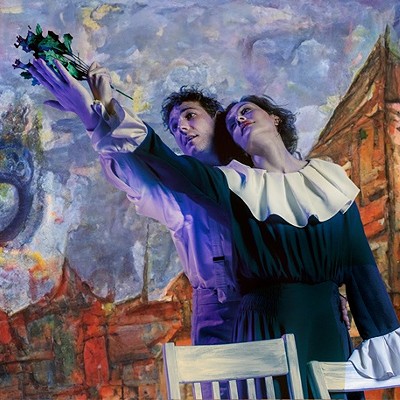 Quantum Theatre paints a real-life romance with The Flying Lovers of Vitebsk 
