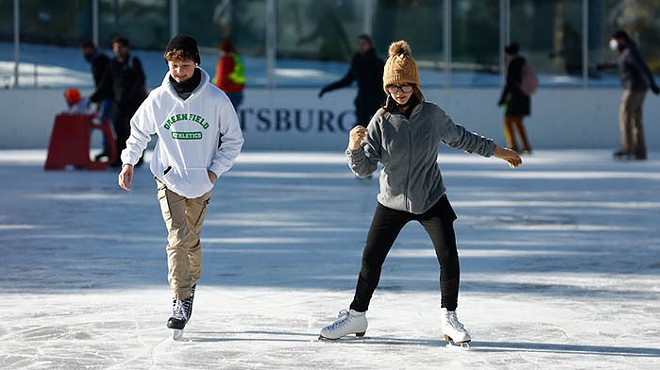 Skating season begins at Schenley Park