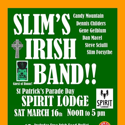 SLIM'S IRISH BAND at the SPIRIT LODGE!!