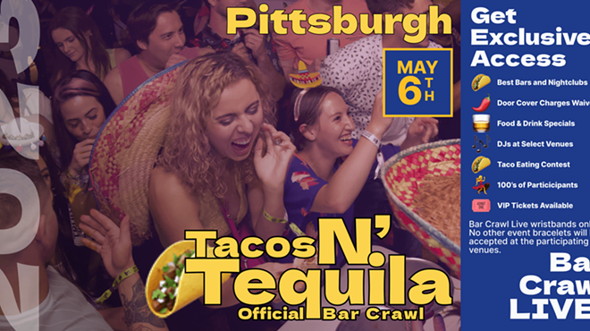 Tacos N' Tequila Bar Crawl Pittsburgh 2023