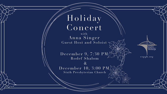 The Chamber Orchestra of Pittsburgh's Holiday Concert!