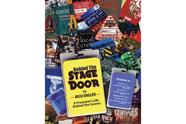 The cover of Rich Engler's new memoir, Behind the Stage Door