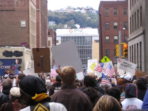 The Occupy Pittsburgh march/rally in pictures