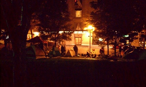 Occupy Pittsburgh's vigil begins