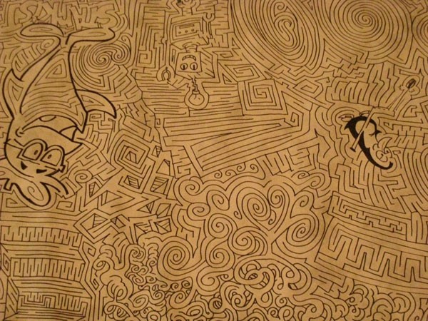 Toonseum Director Attempts Drawing World-Record Maze