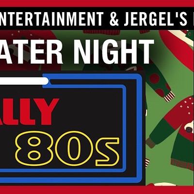 Totally 80s at Jergel's - Ugly Sweater Contest
