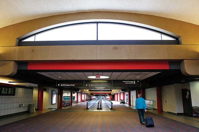 Is the Pittsburgh airport building up a flight bubble?