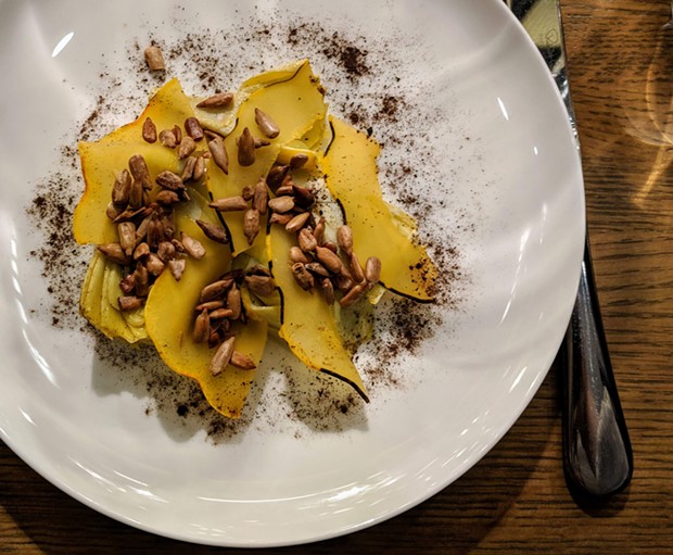 Fl. 2's second Guest Chef Dinner Series stuns with dishes like artichoke dusted with vegetable ash (9)