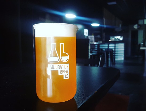Abjuration Brewing celebrates its first birthday with a milkshake IPA, food trucks, and movie screenings