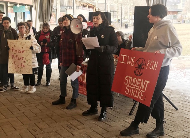 Oakland students walk out as part of International Women’s Strike