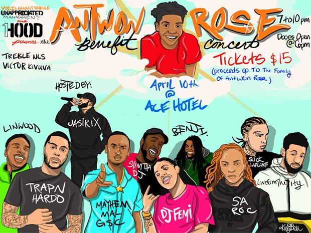 Local hip-hop community remembers Antwon Rose II at Ace Hotel