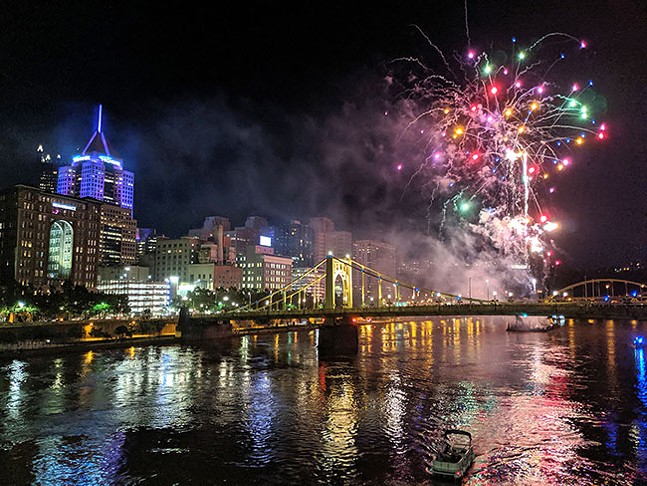 Do Fourth of July fireworks pollute Pittsburgh air?