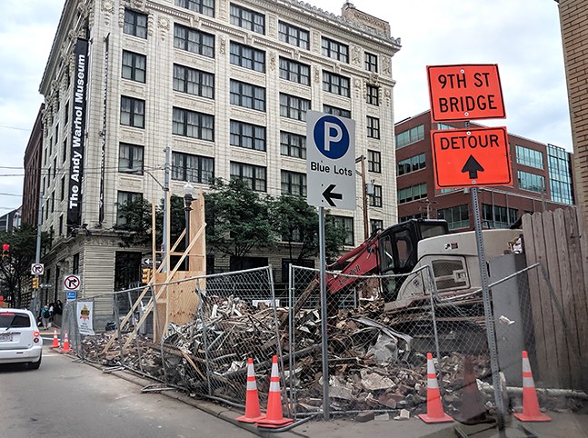 Rosa Villa's longstanding building on Pittsburgh's North Side comes down
