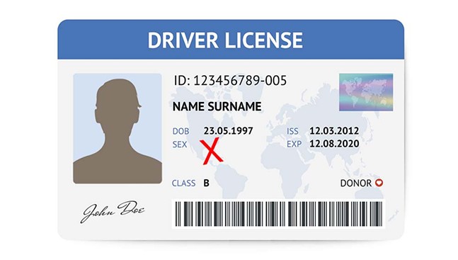 PennDOT now allows drivers to put an X in place of binary gender on license