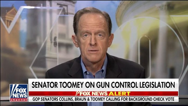 Sen. Pat Toomey says assault weapons are too popular to ban, but his constituents disagree