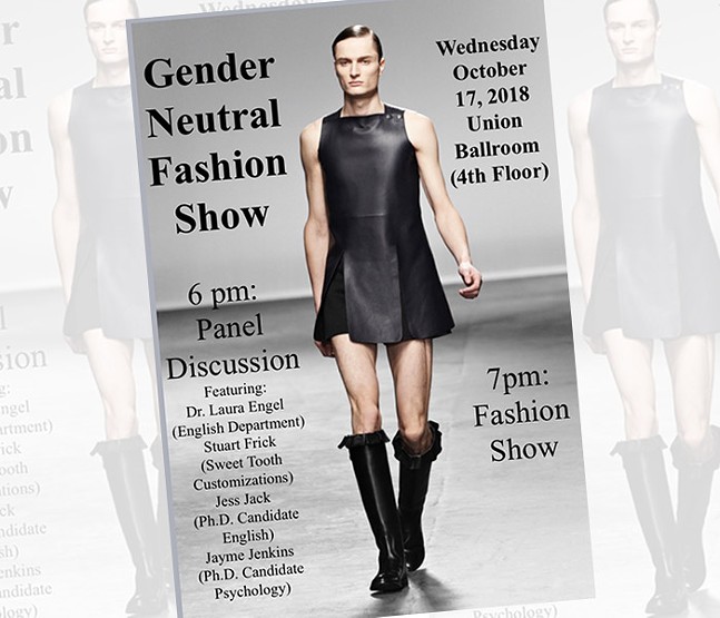 Duquesne University says gender-neutral fashion show can’t use gender-neutral promotional language