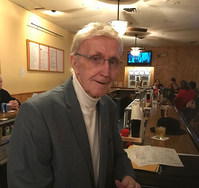 Help longtime Elks Lodge bartender George Martin celebrate 92nd birthday by buying a drink, or two