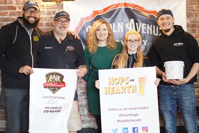 Lincoln Avenue Brewery and First Sip Brew Box team up with transitional housing nonprofit HEARTH for its 25th anniversary beer
