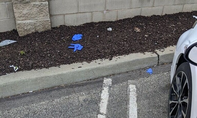 Pittsburgh residents express frustration over PPE litter found throughout city