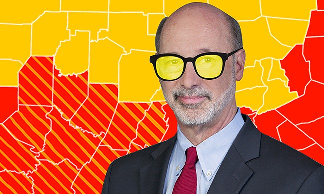 What does the 'yellow phase' of Pennsylvania’s reopen plan actually mean?