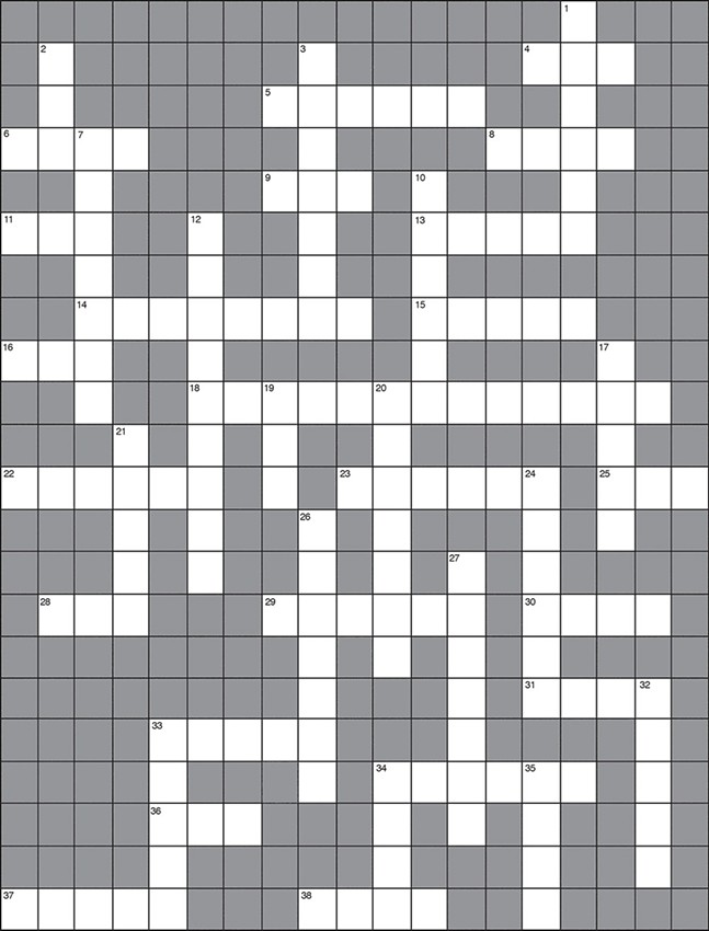 Pandemic Crossword
