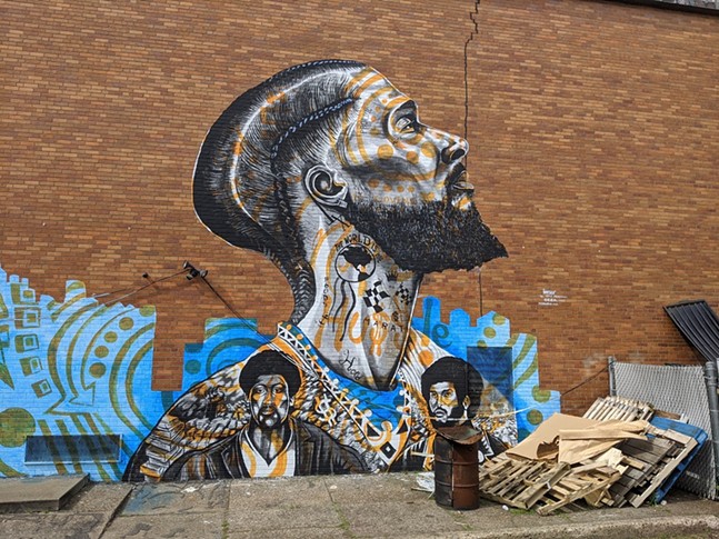 Black history mural in Homewood spans 400 years to honor 'victims of police brutality and racism' (2)