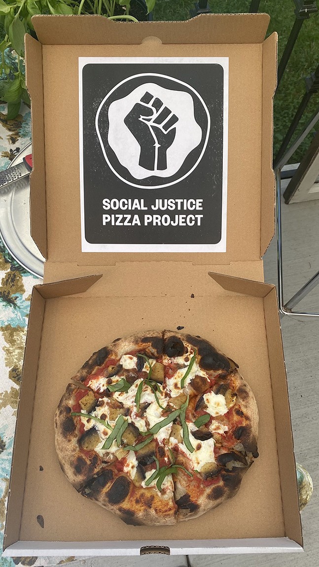 Social Justice Pizza Project donates 100% of proceeds to organizations fighting against social injustice