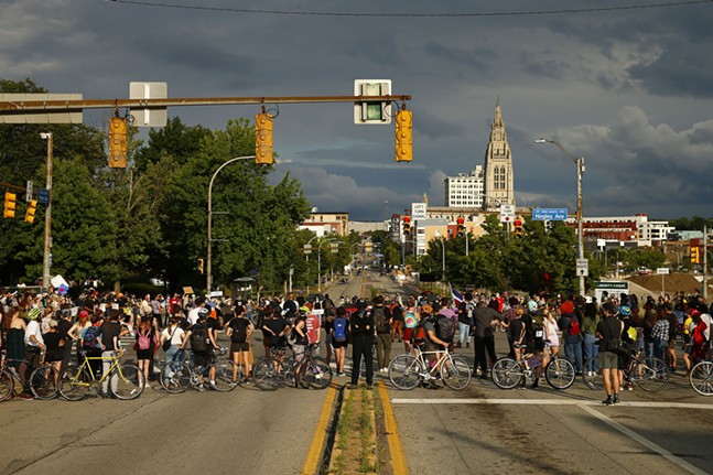 PHOTOS: "Stop The Station" protest marches through East Liberty (12)