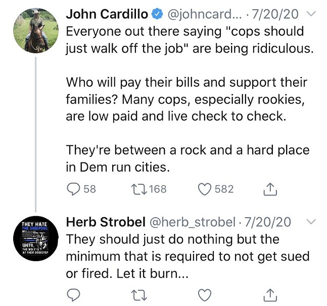 West Homestead police sergeant tweets police in Democrat-run cities should “let it burn” and “open fire” on protesters (4)