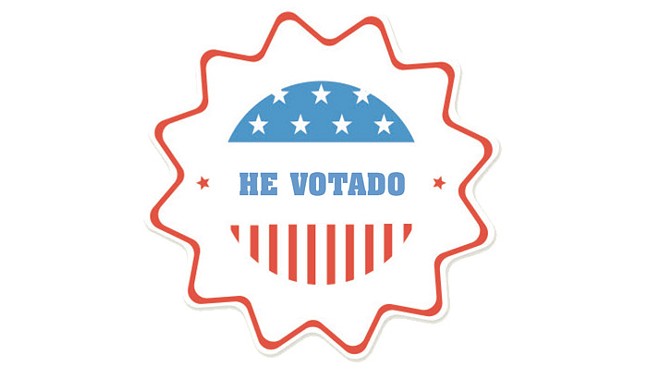 Download or print out these "I voted" stickers (5)