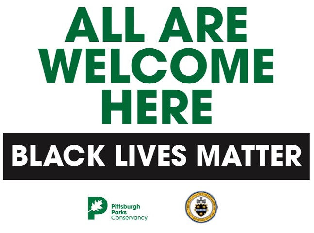 Parks Conservancy to display Black Live Matter signs in several parks