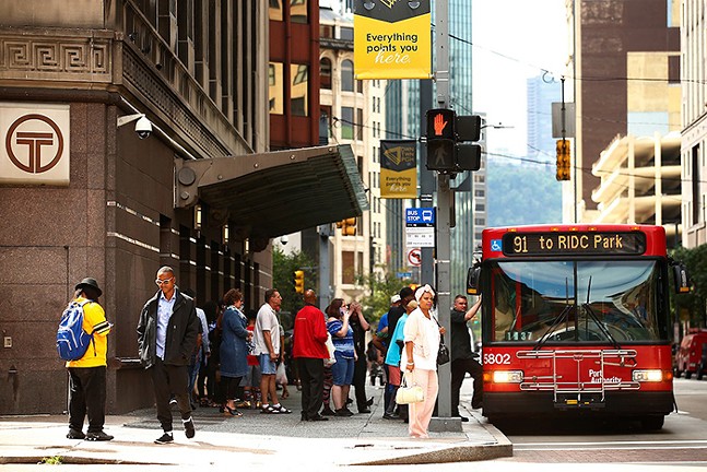 Pittsburgh likely has shortest public transit commutes in U.S., but transfers increased during pandemic