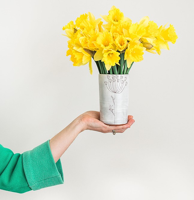 Bloom into spring with fresh flowers and Pittsburgh-made floral accessories