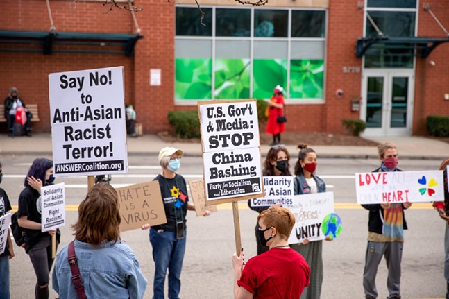 PHOTOS: Pittsburghers gather for Stop Anti-Asian Violence, Stop China-Bashing protest (3)
