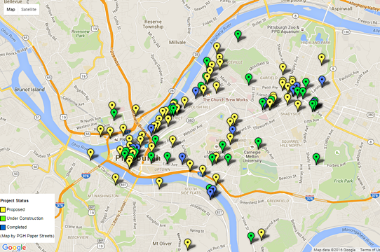 Pittsburgh educator creates online map to track city's development