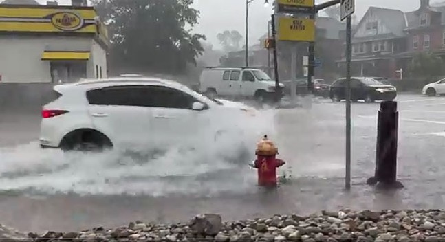Some of the craziest storm images from this past weekend in Pittsburgh
