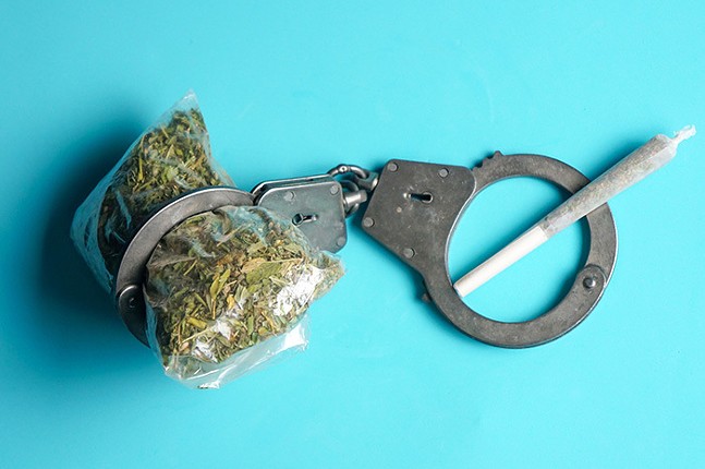 Marijuana-related arrests decreased sharply nationwide in 2020, but not in Pa.