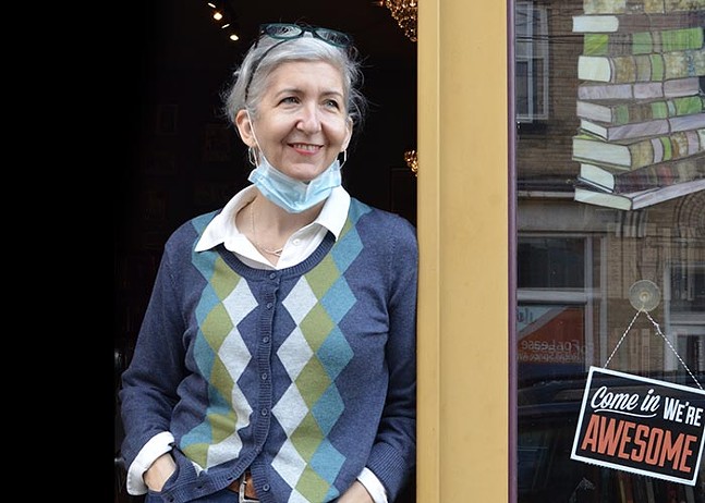 City Books owner Arlan Hess on classic styles, oversized sweaters, and sustainable fashion