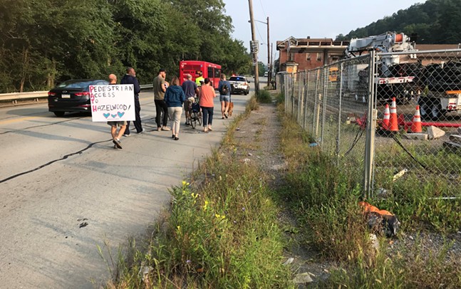 Long awaited sidewalk planned for Pittsburgh's Hazelwood neighborhood
