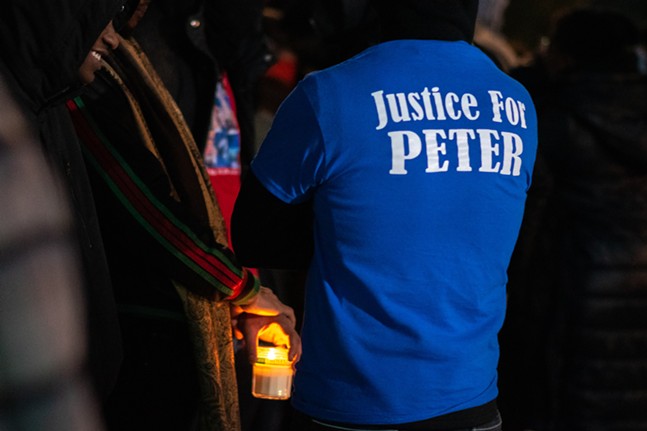 Pittsburghers remember Peter Spencer with candlelight vigil, demand justice (9)