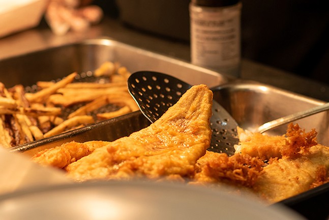 Community Kitchen’s fish fry trains students as it delights diners