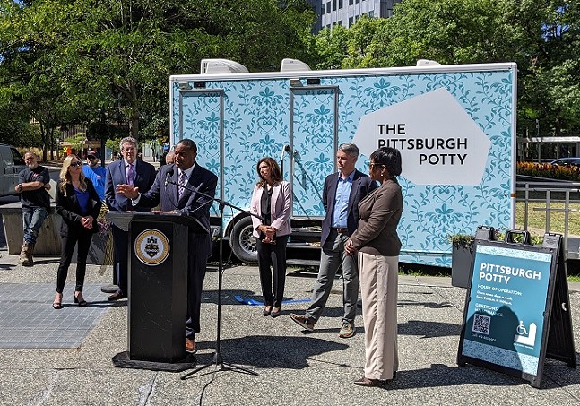 Pittsburgh Potty program launches public restroom facilities Downtown