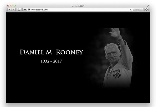 Pittsburgh Steelers Owner Dan Rooney dies at age 84; Twitter reactions