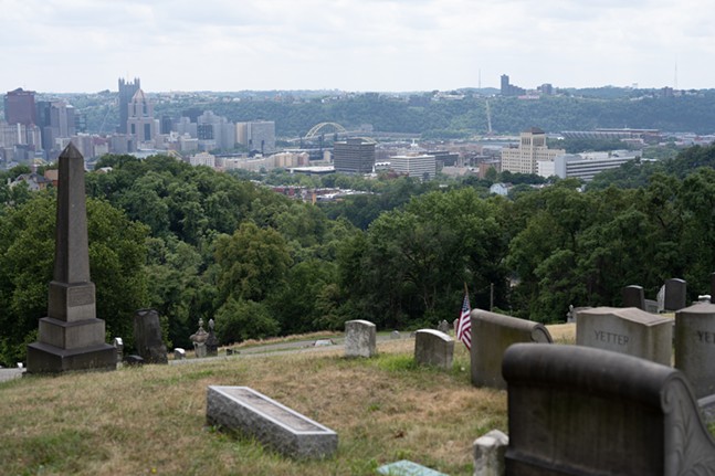 Pittsburgh's lesser-known cemeteries have some of the city's best views