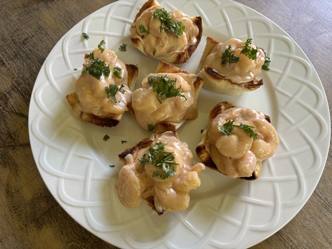 Yinzer Yums of Yesteryear: Bessie Gant's shrimp in bread cups