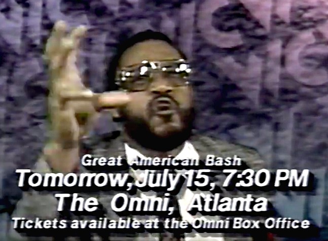 Smark Attack Pro Wrestling Promo of the Day: Thunderbolt Patterson tells Ole Anderson to stay put