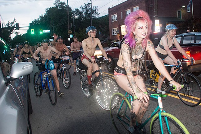 Pittsburgh Underwear Bike Ride promotes body positivity