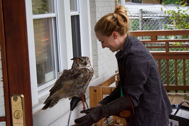 Humane Animal Rescue pairs yoga with owls (5)